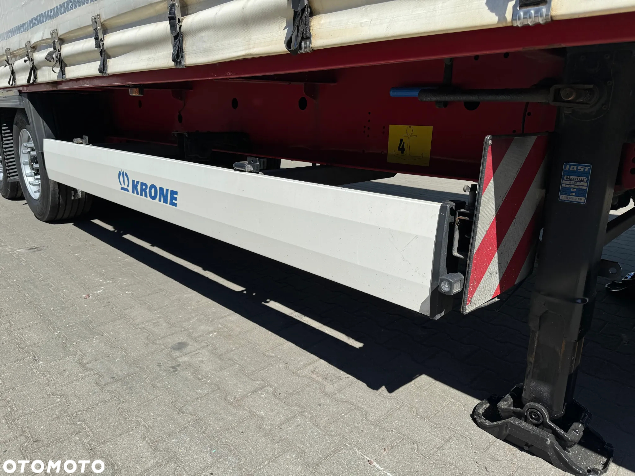 Krone Coilmulde, Rozsuwany tył, Maxi 385/55R22,5 - 24