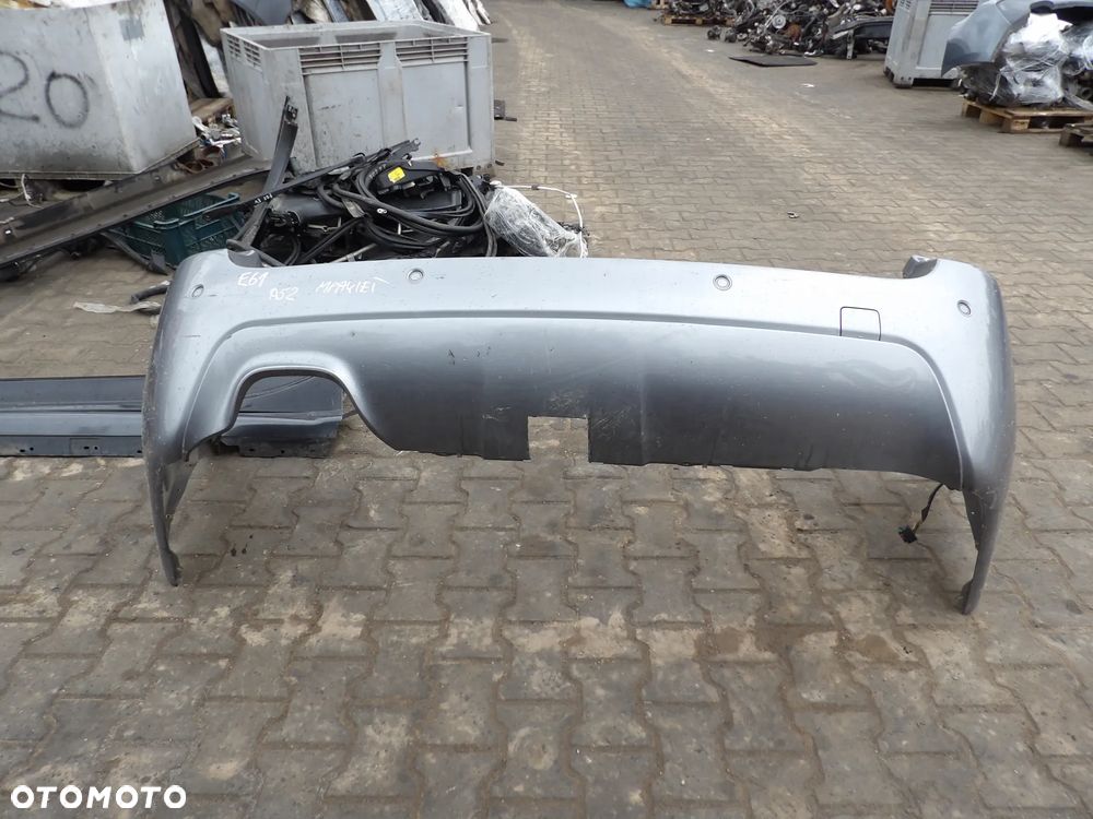BMW - E61 - KOLOR A52 - M PAKIET - LIFT - ZDERZAK TYLNY - ORYGINAŁ - 1