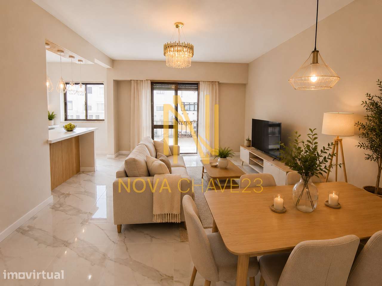 Apartamento T2 Remodelado na Rinchoa – 91 m² | 6.º Andar - Grande imagem: 2/31