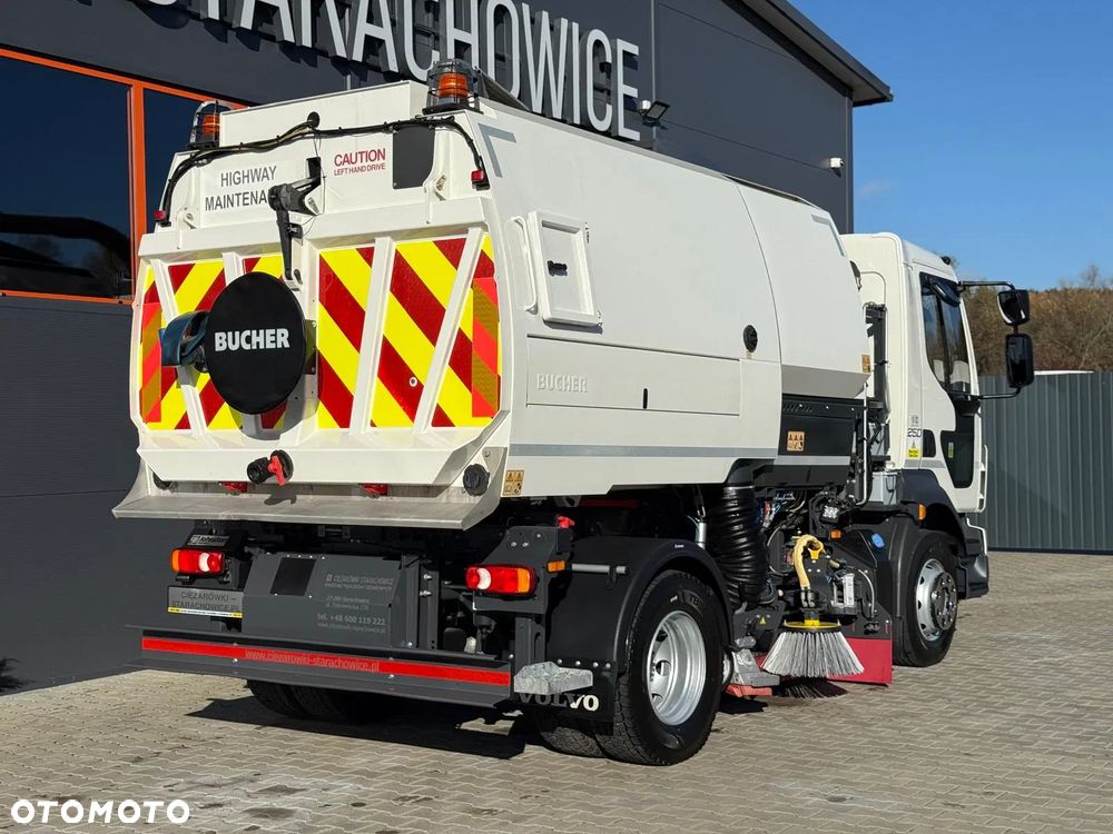 Volvo FL 15.250 Euro 6 // zamiatarka JOHNSTON VT652 //  BUCHER // odkurzacz , polewaczka - 13