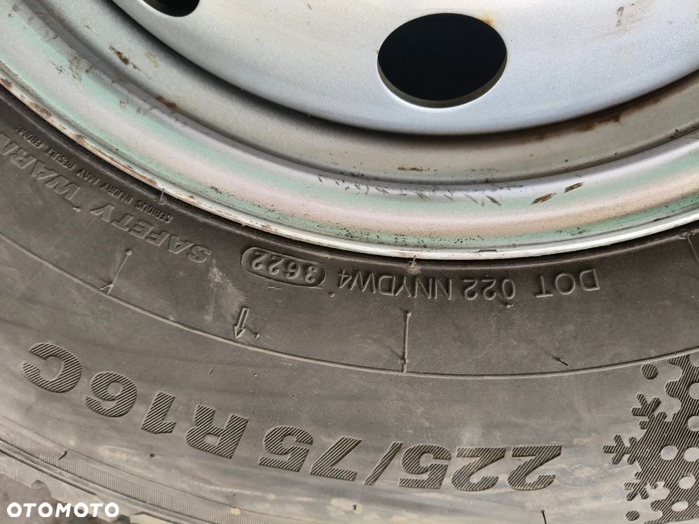 Koła zimowe Fiat Ducato - 5x130 - 225/75R16C + Kolpaki - 4