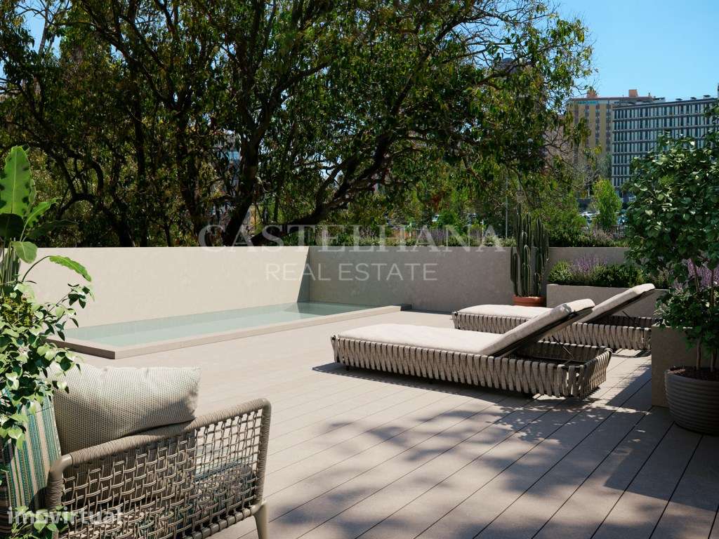 PenthouseT4 com terraço com piscina privada em Lisboa - Grande imagem: 5/68