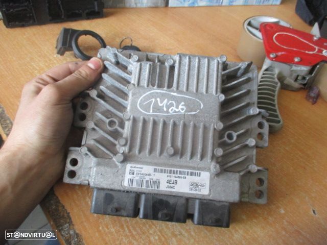 Centralina 8V2112A650EB  8V5115K600CF 8A6T15607AB FORD FIESTA 2009 1.4TDCI 70CV 0P CONTINENTAL - 2