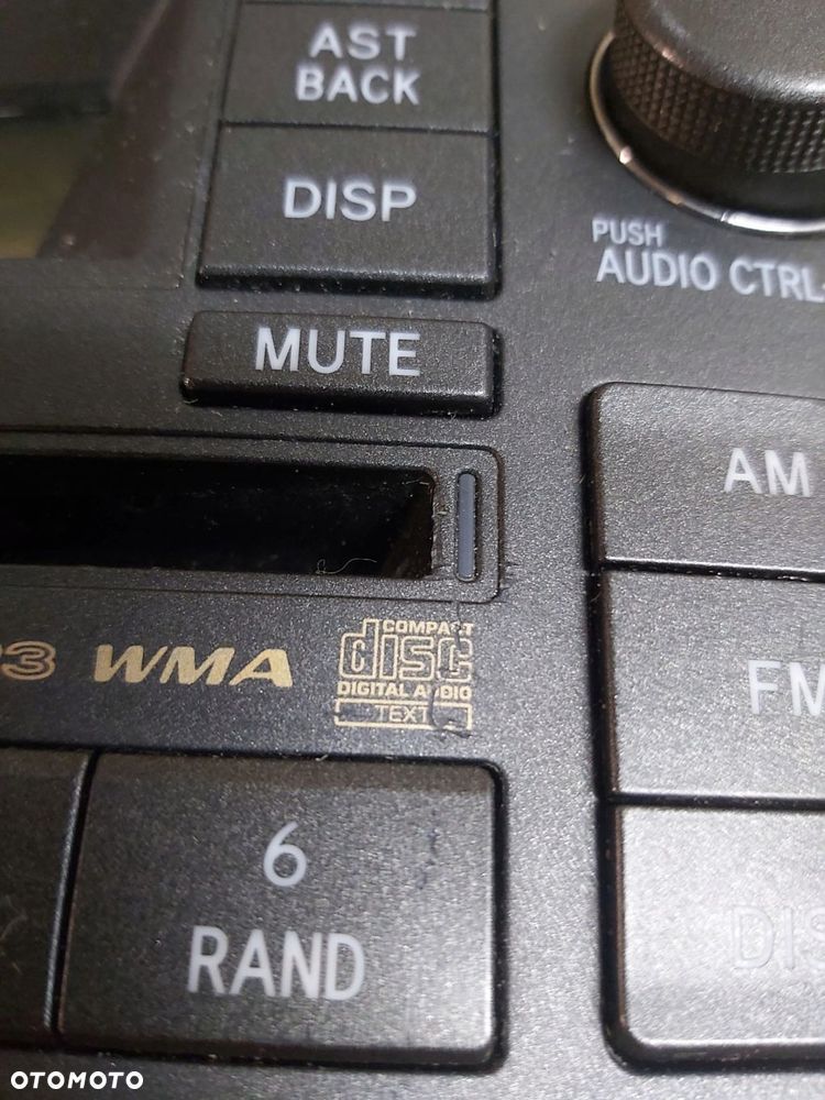 TOYOTA Avensis T25 LIFT Radio CD W58830 oryginał 86120-05110 - 3