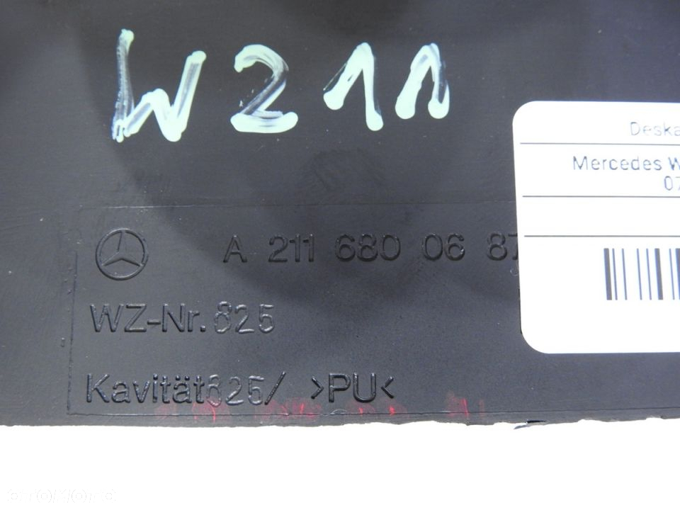 DESKA ROZDZIELCZA KONSOLA MERCEDES W211 - 11
