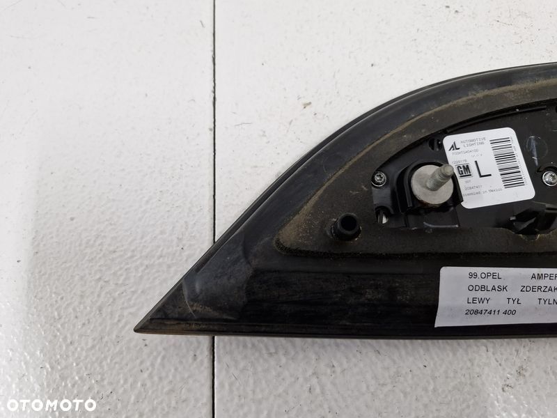 OPEL AMPERA ODBLASK LAMPA ZDERZAKA LEWY TYŁ LEWA TYLNA 20847411 - 6