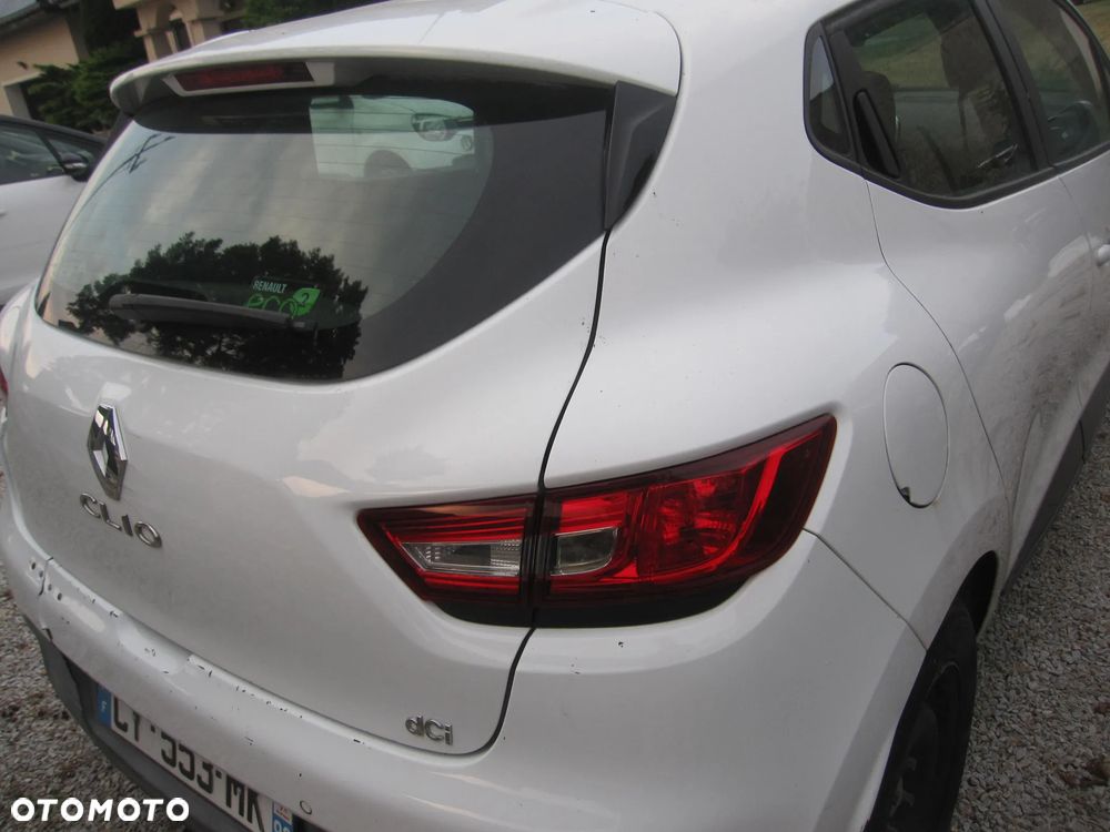 clio iv dv369 przód maska  zderzak drzwi deska zawieszenie - 6