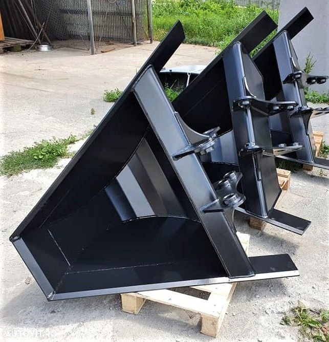 Cupă excavat, taluz, trapezoidală excavator, buldoexcavator - 2