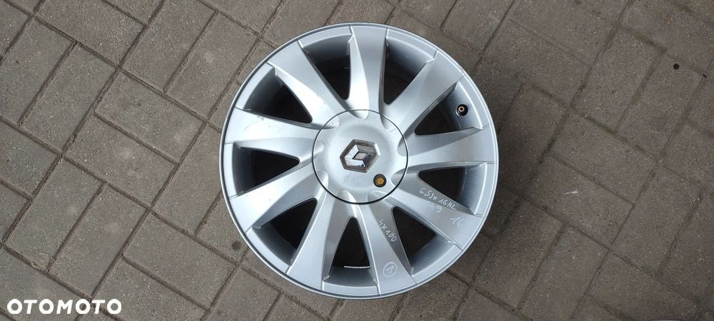 FELGI ALUMINIOWE 4x100 6.5Jx16 CALI ET49 RENAULT MEGANE II SCENIC I II CLIO CAPTUR 4 SZTUKI KOMPLET - 2