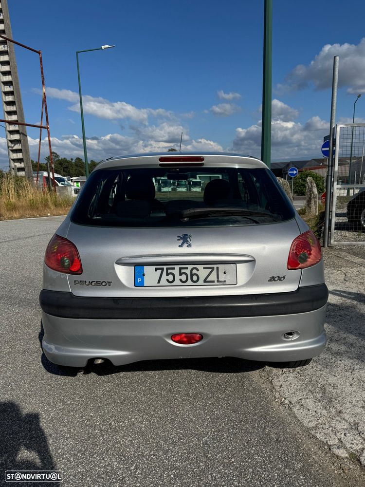 Peugeot 206 1.1 Black & Silver II - 4