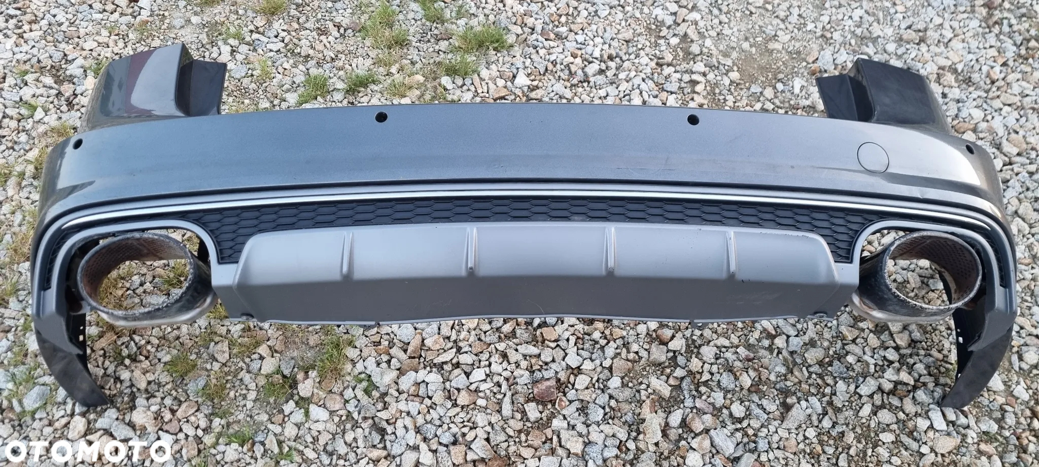 AUDI S6 C7 LIFT 2014- Zderzak tył oryginał MD240 - 2