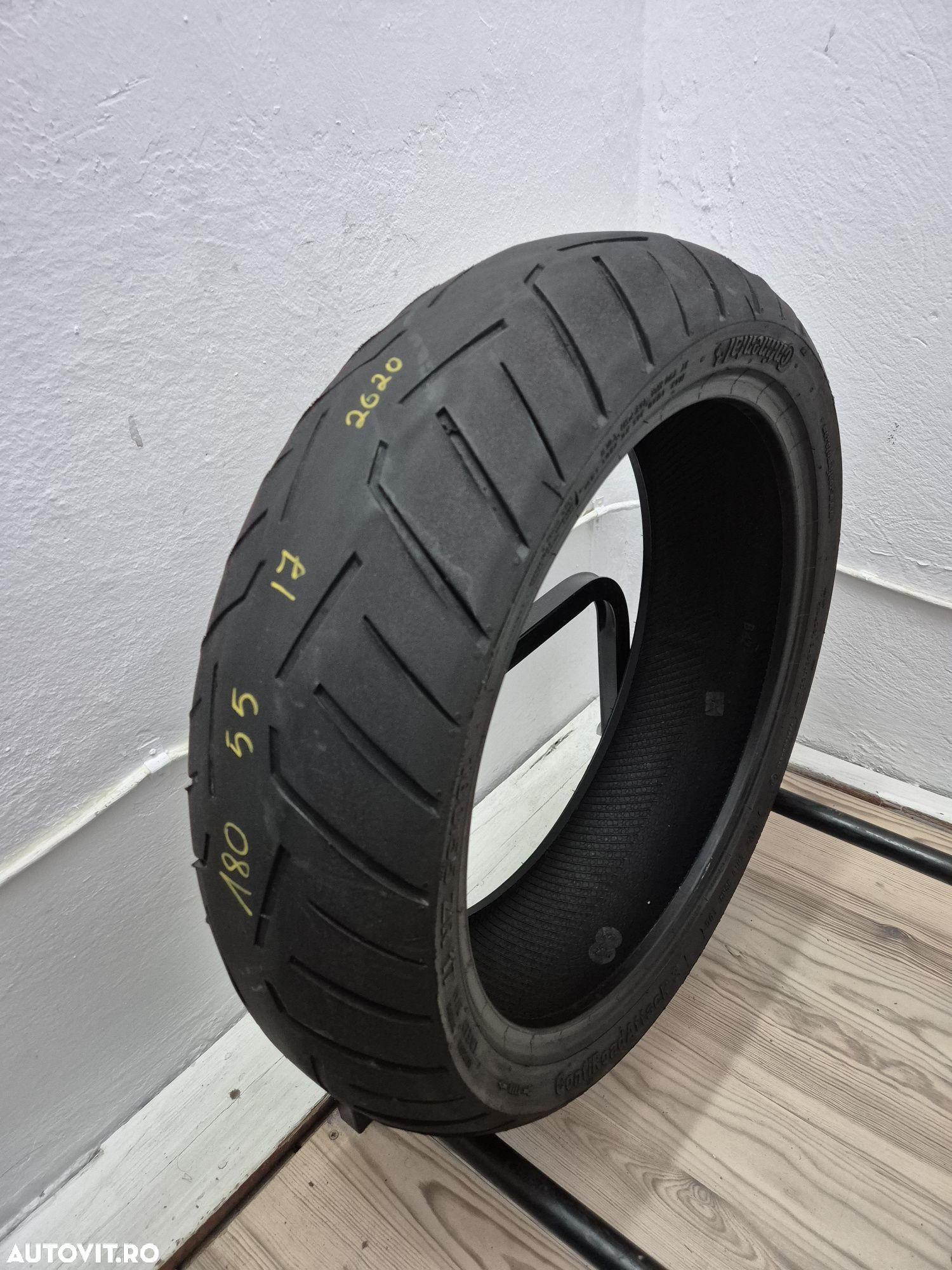 Anvelopa moto 180 55 17 Continental Contiroadattack 3 dot 2620 - 1
