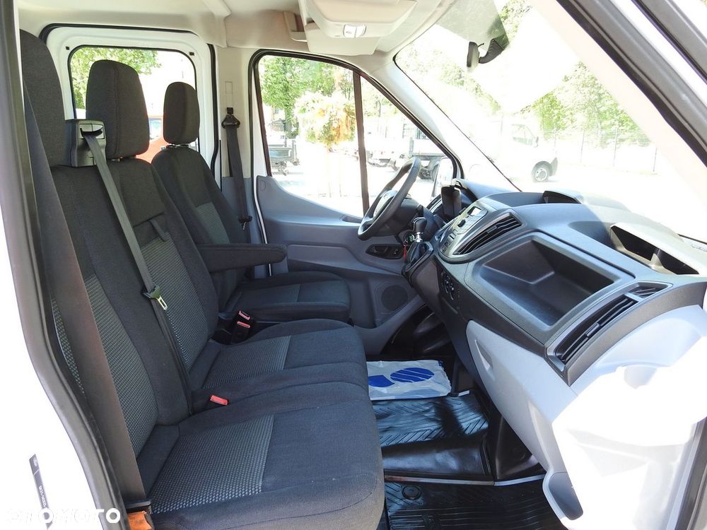 Ford TRANSIT SKRZYNIA PODWÓJNA KABINA DOKA 7 MIEJSC KLIMATYZACJA  130KM - 31
