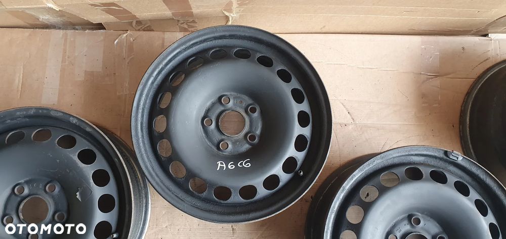 Felgi stalowe VW 5x112 6.5J ET42 16" R16 VW Passat B6 3C0601027H - 4