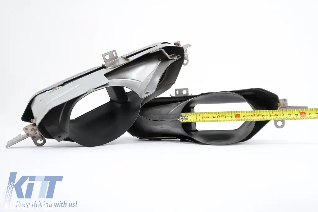 Pachet Exterior Aero BMW Seria 7 G70 M-Tech (2022-) Black Knight Design Negru Lucios - 10