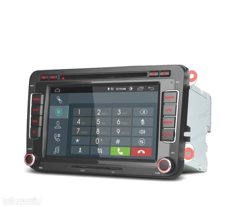 AUTO RADIO GPS ANDROID 13 VOLKSWAGEN VW PARA SEAT SKODA TOURAN 7" USB GPS TACTIL HD - 4