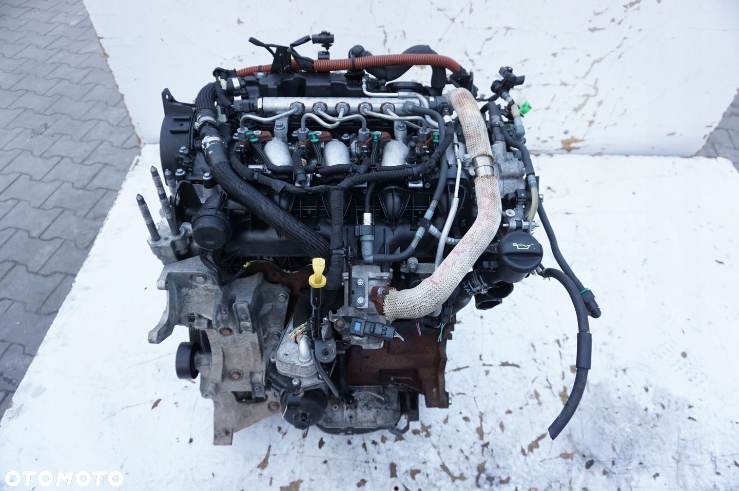 SILNIK 4HN 10DZ55 Z TURBO CITROEN C-CROSSER 2.2 HDI 94 TYS KM - 1