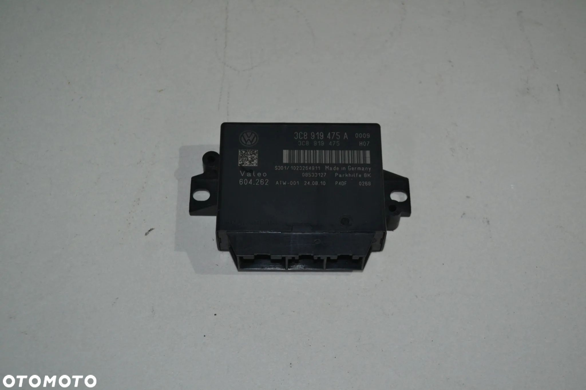 VW PASSAT B6 B7 CC  MODUŁ STEROWNIK CZUJNIÓW PARKOWANIA PDC 3C8919475A - 1