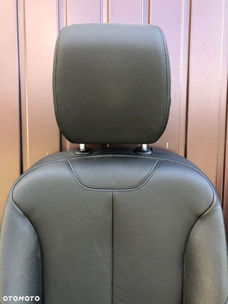 BMW F30 F31 F20 M-PAKIET GRZANE FOTEL LEWY PRAWY CZARNA SKÓRA - 3