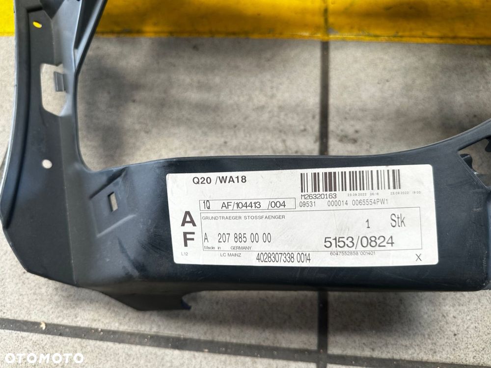 E KLASA W207 LIFT PRAWY ŚLIZG MOCOWANIE ZDERZAKA PRZÓD A2078850000 - 4