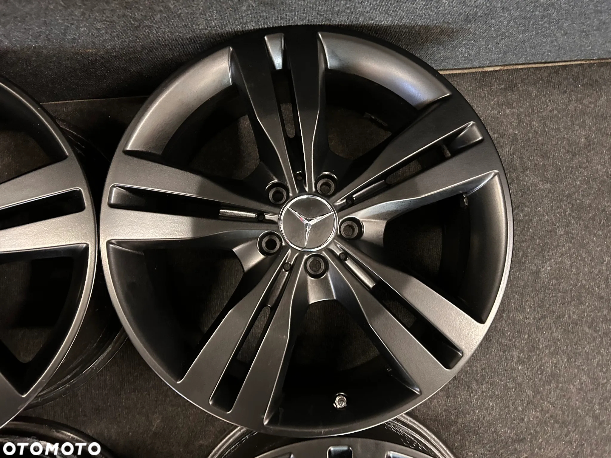 Alufelgi Mercedes GLE W166, GLE Coupe, ML, V-Klasa W447 19 cali 5x112 4szt. Czarne! - 6