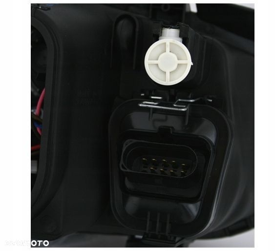 Lampy Reflektory + HALOGEN VW GOLF IV 4 BLACK - 5