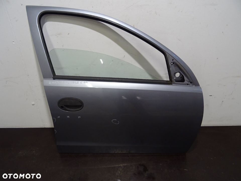 OPEL CORSA C LIFT HB 5D 03-06 1.2B DRZWI PRAWY PRZÓD PRAWE PRZEDNIE LAK: Z163 - 1