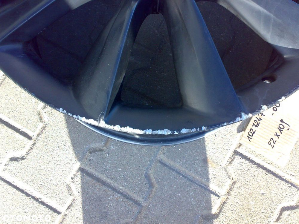 tesla x 2015 - koło felga aluminiowa idealna 22'' 22x10j 102724701c - 3