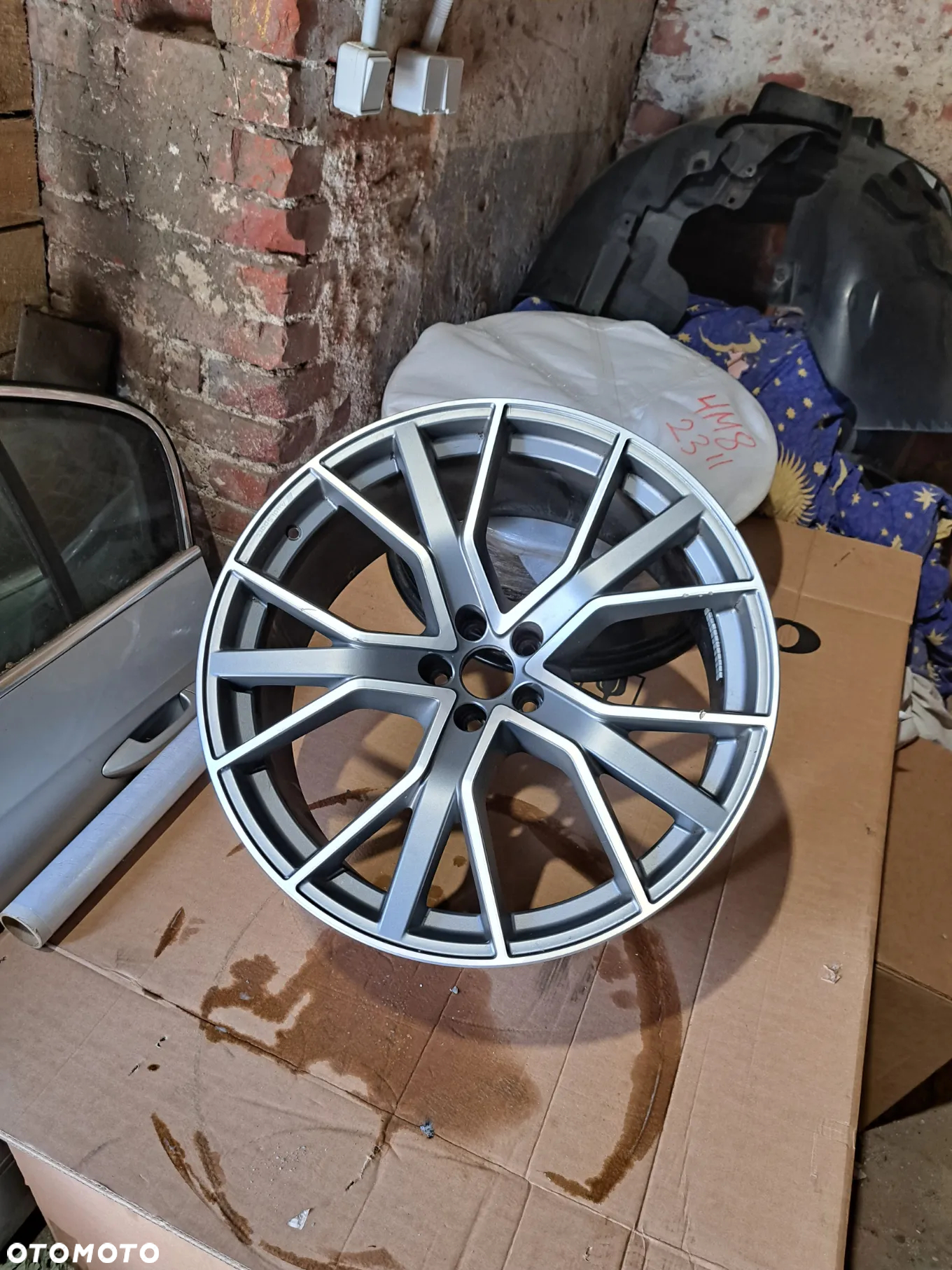 Felga Aluminiowa Audi Q7 Q-7 II 22 Cale E-10.0Jx22H2 ET 26 4M0601025CS 4M0601025CP Audi Sport - 2