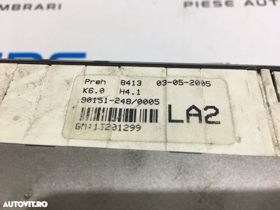 Panou Comanda AC / Clima / Climatronic Opel Astra H 2004 - 2011 COD : 13201299 - 2