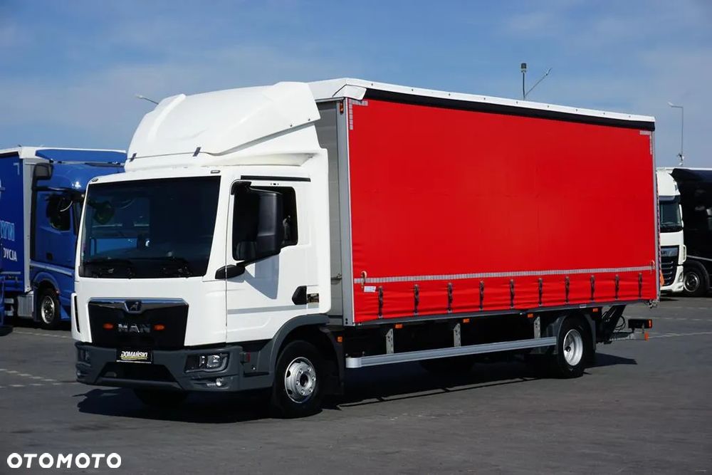 MAN TGL / 12.190 / E 6  / FIRANKA + WINDA / ŁAD. 6 525 KG / 16 PALET - 1
