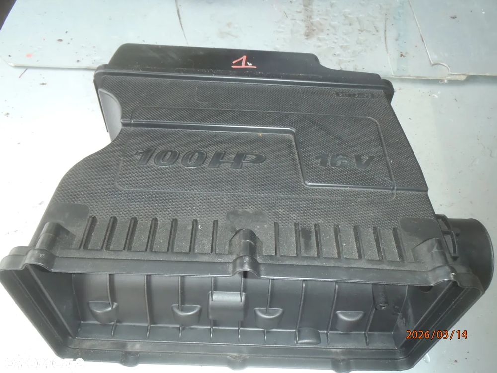 obudowa filtra powietrza fiat 1.4 16v 500 panda 100hp mito doblo tipo bravo II grande punto evo 55186451 46783548 nie powypalany oryginał - 18
