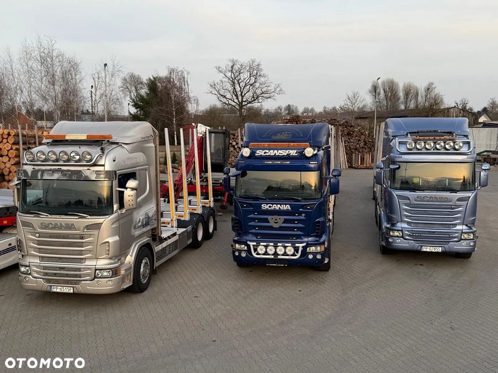 Scania R580 do drewna - 2