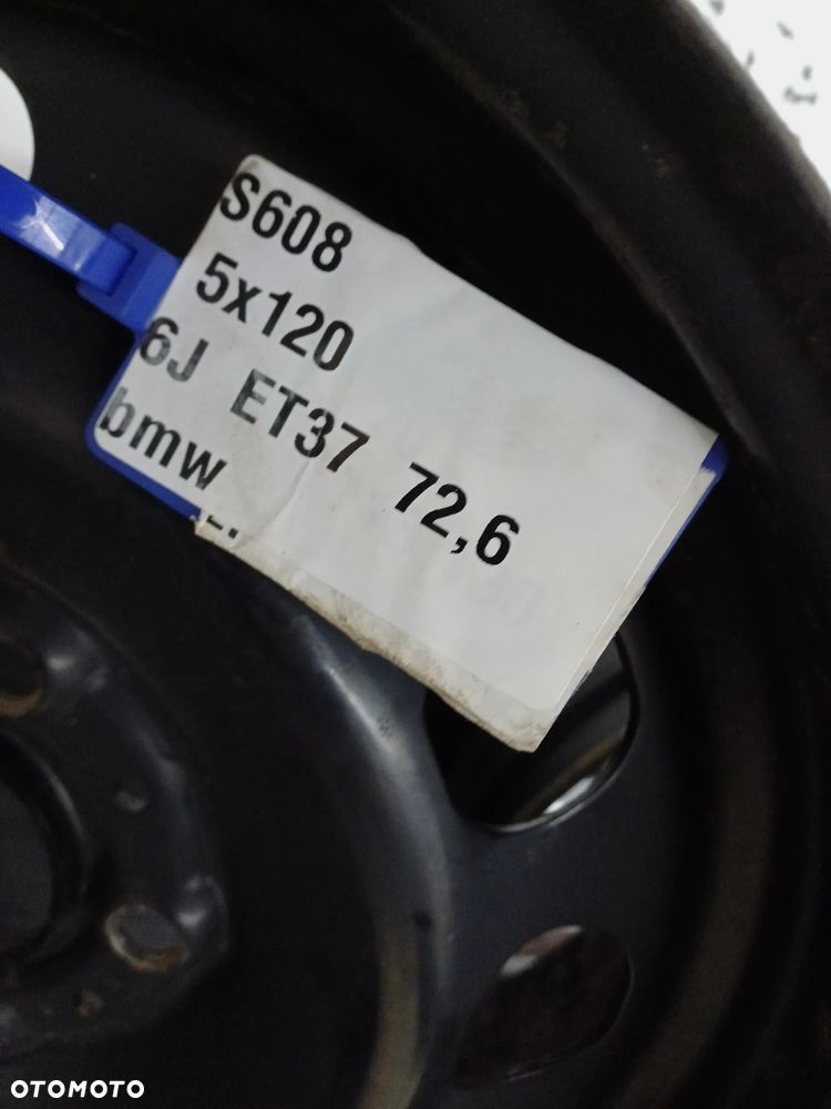 felgi stalowe OEM 16 5x120 BMW E87 E81 E82 E88 S608 - 8