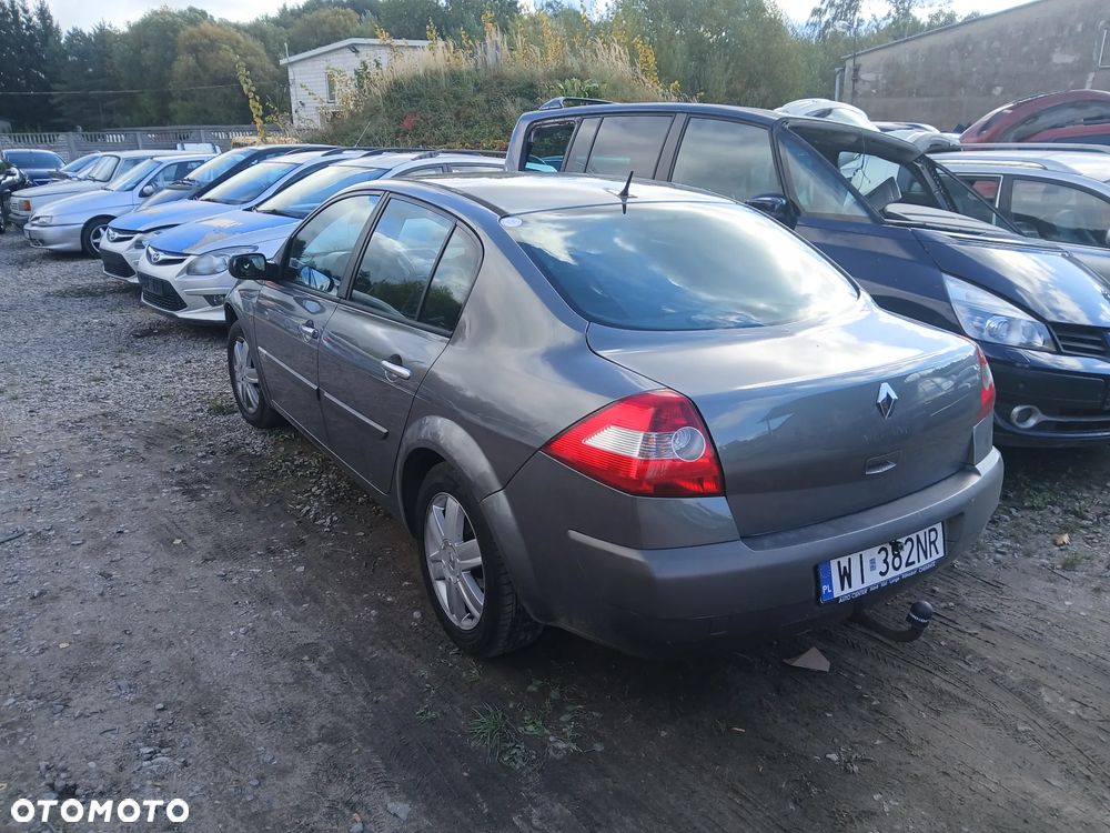 renault megane II nv603 sedan maska zderzak lampa grill błotnik drzwi zbiornik paliwa - 1