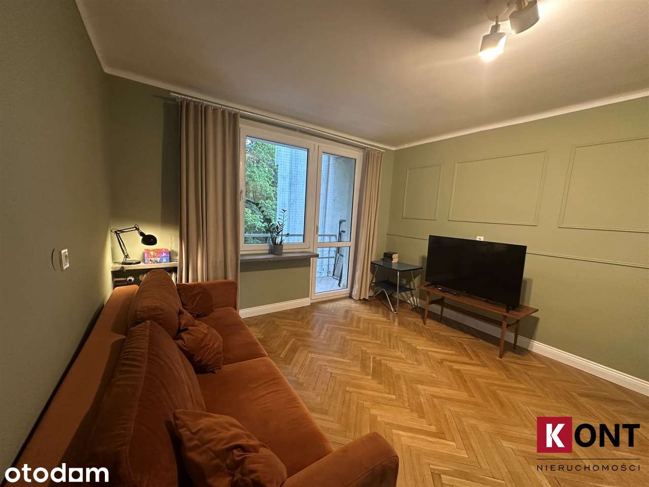 umeblowane/ zaciszna okolica / balkon