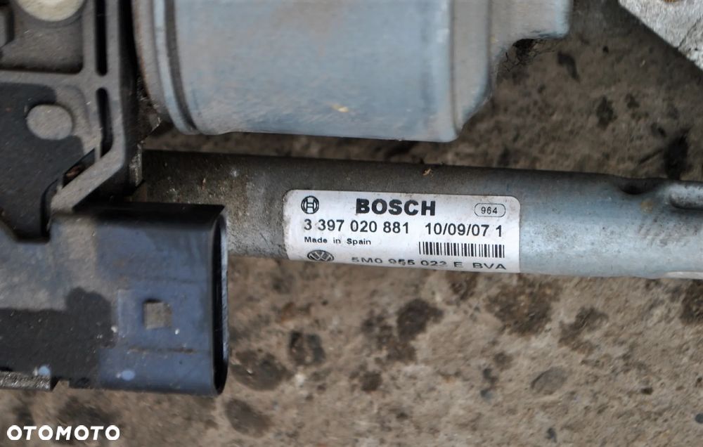 Mechanizm wycieraczek lewy Volkswagen Golf V Plus 5M0955023D - 3