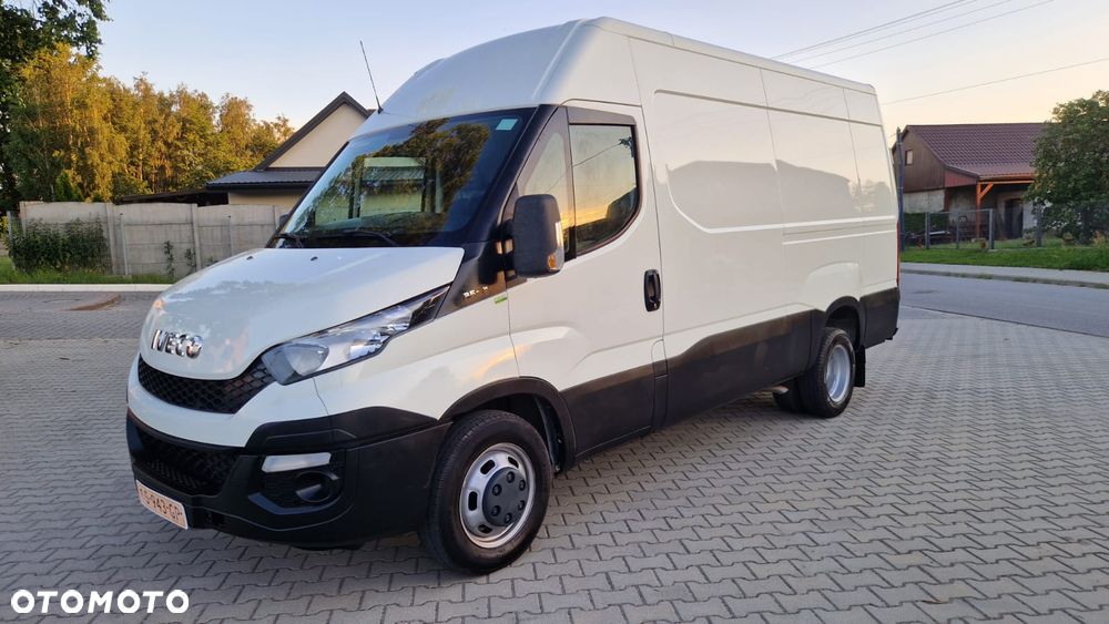Iveco DAILY 35 Klima Elektryka Tempomat Na Bliźniaku Furgon 3os. Hak Serwis - 9