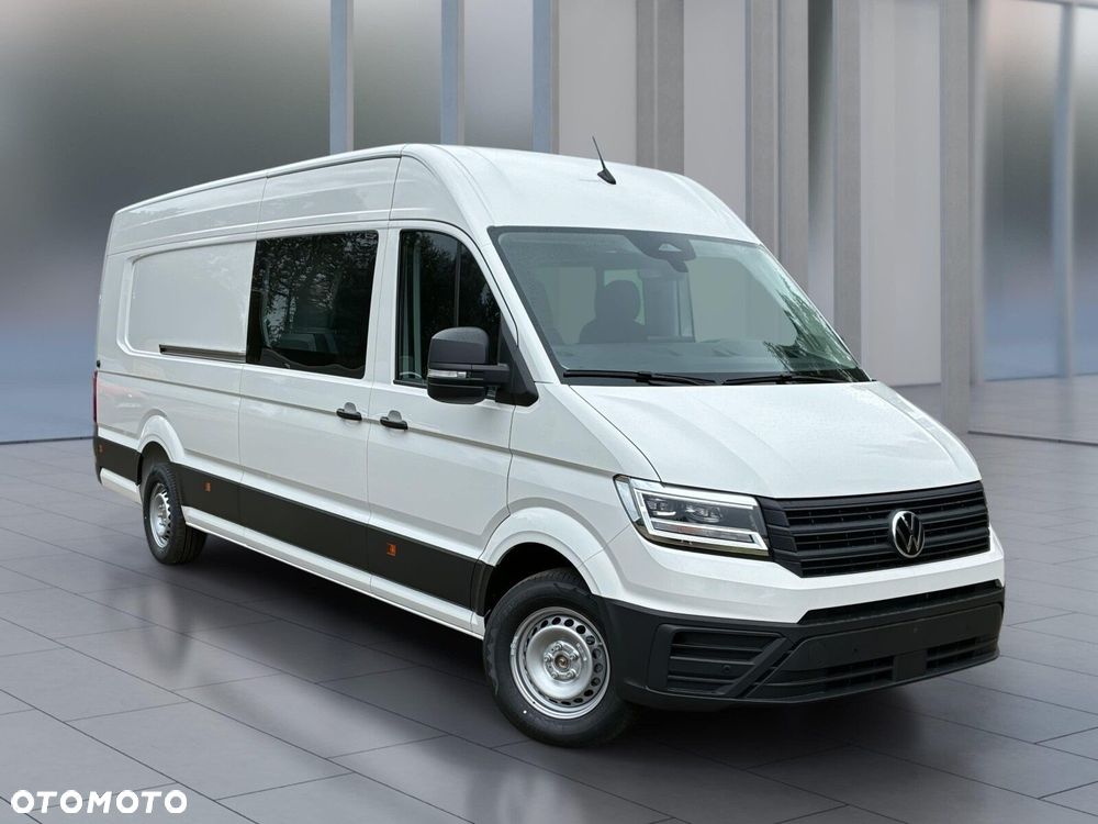 Volkswagen Crafter 35 Brygadówka LONG/L5H3, 2.0 BiTDI 163KM, 4490mm, Wysoki dach, r.o. 4490 mm, manualna 6-biegowa - 4