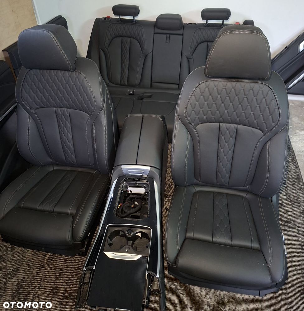 KOMPLETNE WNĘTRZE BMW X5 GO5 FOTELE COMFORT INDYVIDUAL NOWE - 1