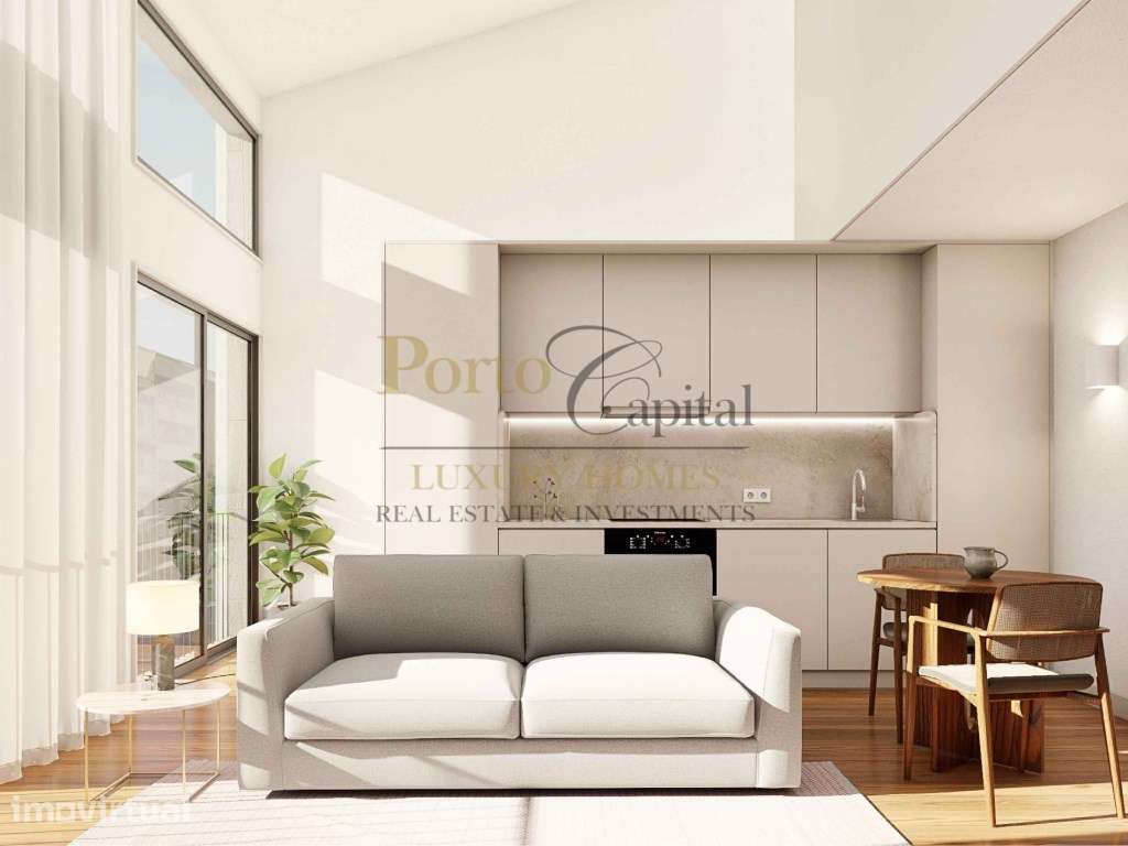 T0 NOVO EM MATOSINHOS - MODERNIDADE, CONFORTO E EXCLUSIVIDADE POR 2... - Grande imagem: 5/20
