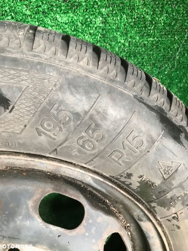 KOŁO FELGA OPONA SKODA OCTAVIA I GOLF IV 195/65R15 - 8