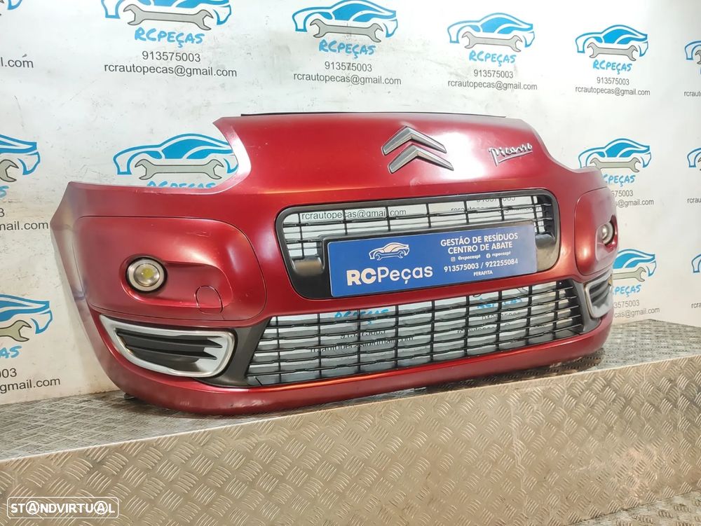 Parachoques Frontal Citroen C3 Picasso - 9681806277 | Frente | Original | Grelhas | Farois Nevoeiro | Simbolo | 2009 - 2017 - 4