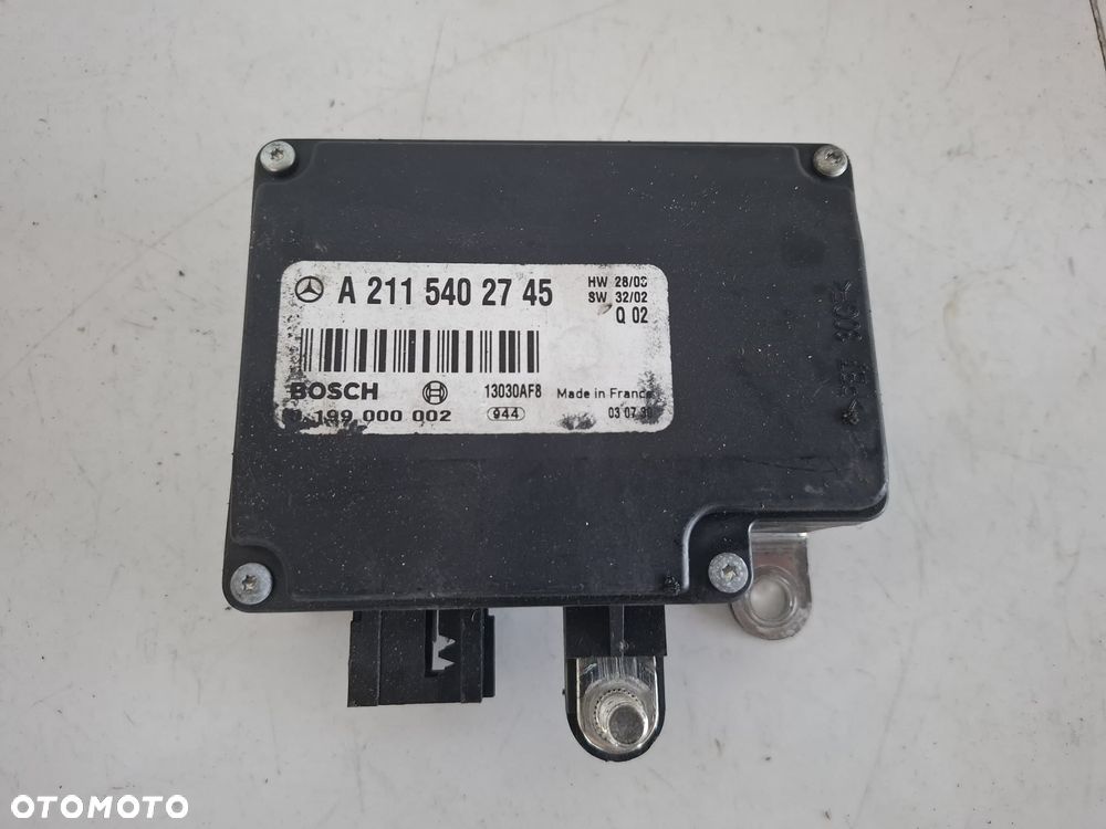 MODUŁ STEROWNIK AKUMULATORA MERCEDES W211 a2115402745 - 1