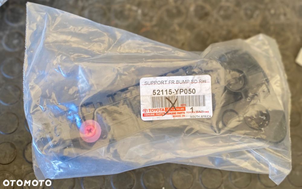 HONDA HILUX 8 VIII Lift NOWY ! ORYGINALNY ! PRAWY ŚLIZG WSPORNIK MOCOWANIE ZDERZAKA BŁOTNIKA  PRZEDNIEGO PRAWY PRZEDNI PRZÓD W zderzak 52115-YP050  52115YP050 - 3