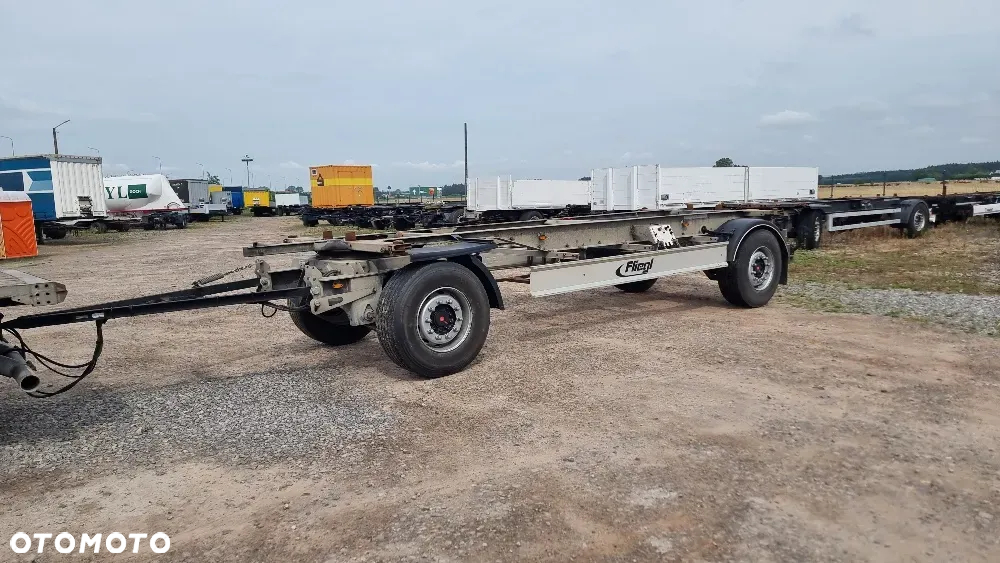 Fliegl 21.000zł netto 2xPRZYCZEPA BDF 2019 rok RAMA OCYNK SAF OPONY 385/65R22.5 ST.BDB MOŻLIWOŚĆ TRANSPORTU - 2