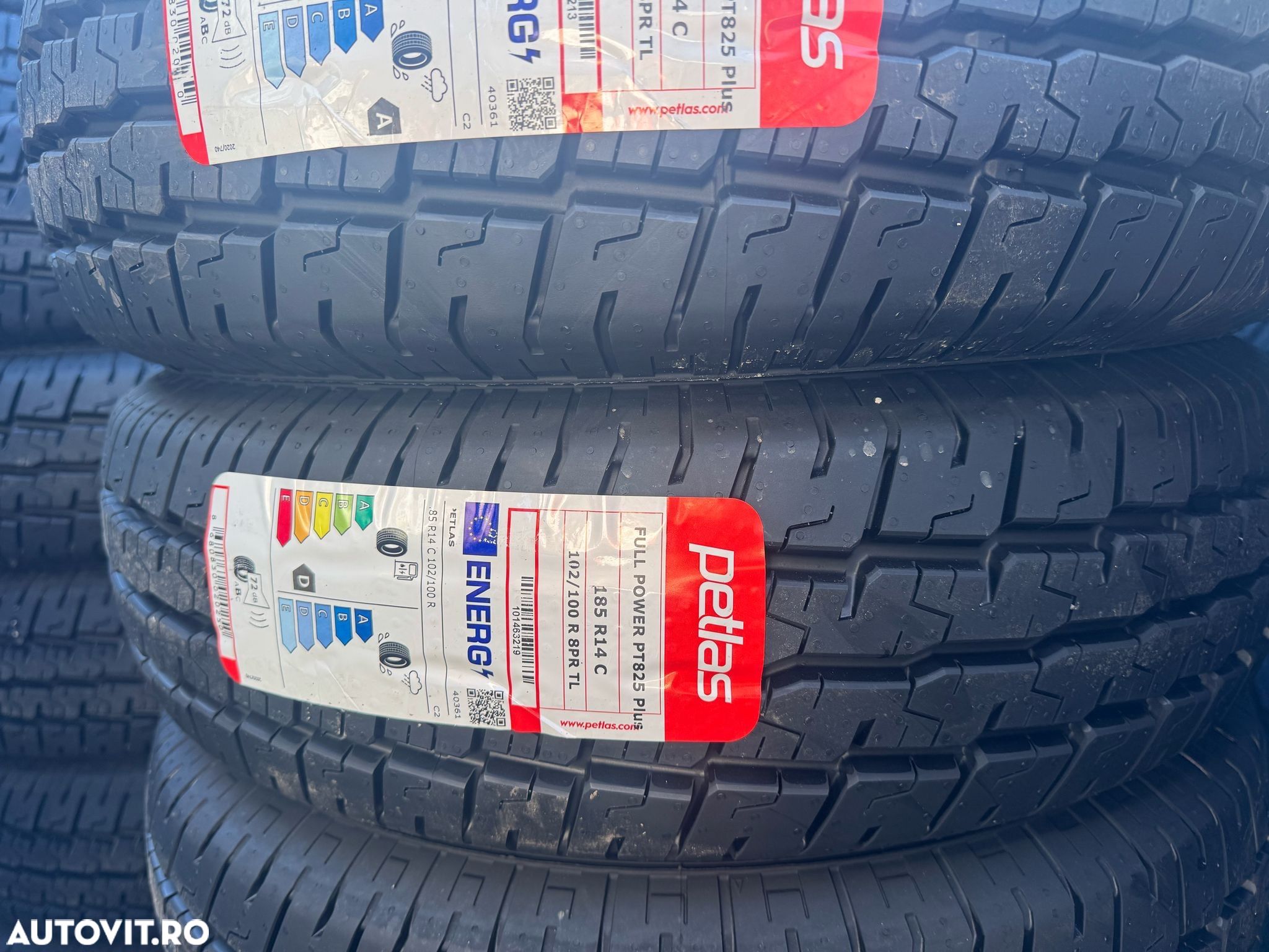 ANVELOPE DE VARĂ 185R14C 102/100R PETLAS FULLPOWER PT825 PLUS - 1