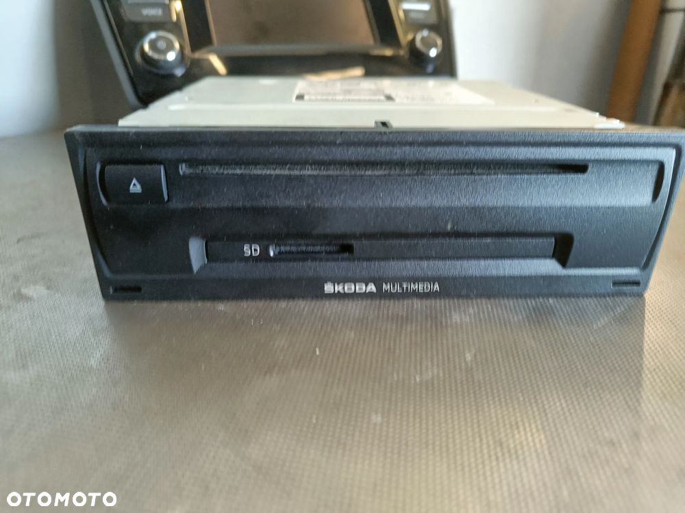 Radio Ekran Skoda Octavia 3 III Czytnik Multimediów Wyświetlacz 5E0035842 5E0919605B - 8