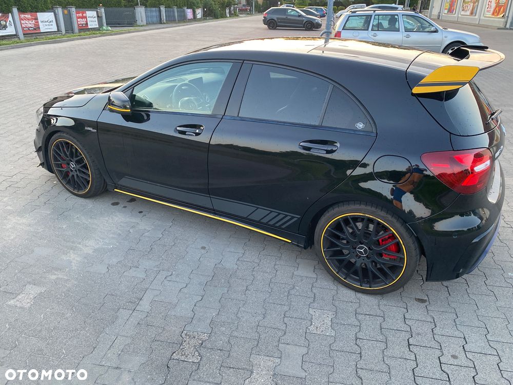 Mercedes-Benz Klasa A AMG 45 4Matic AMG Speedshift 7G-DCT Yellow Night Edition - 5