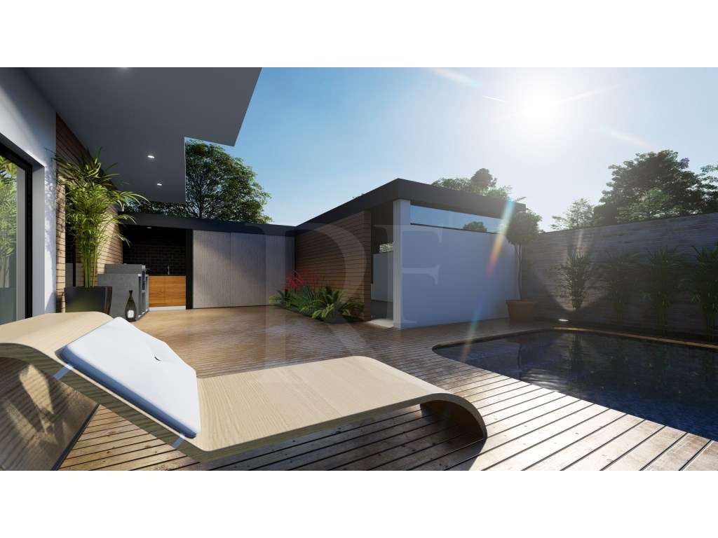 Lote de terreno com projeto aprovado para Moradia T4 com Piscina Pr... - Grande imagem: 3/25